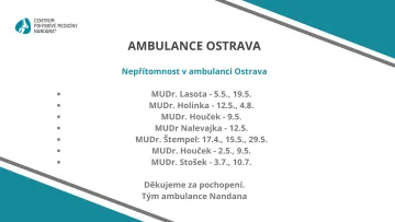 Nandana — Nepřítomnost lékařů