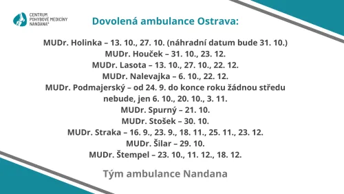 Nandana — Nepřítomnost lékařů